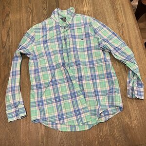 Vineyard Vines by Shep & Ian Slim Fit Tucker Shirt Button Down Multicolor Size L